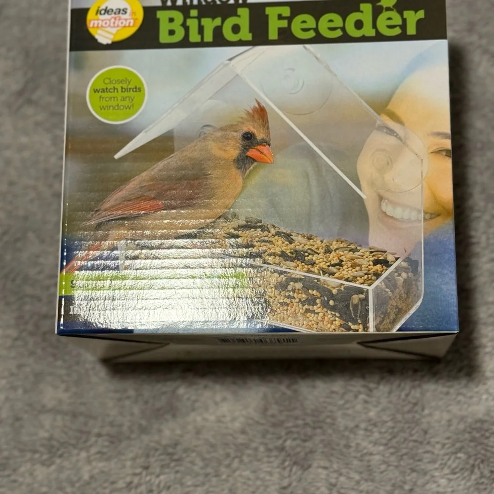 Clear Window Bird Feeder by Ideas in Motion